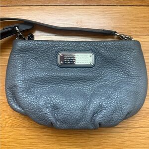 Marc Jacobs Charcoal Leather Crossbody Bag